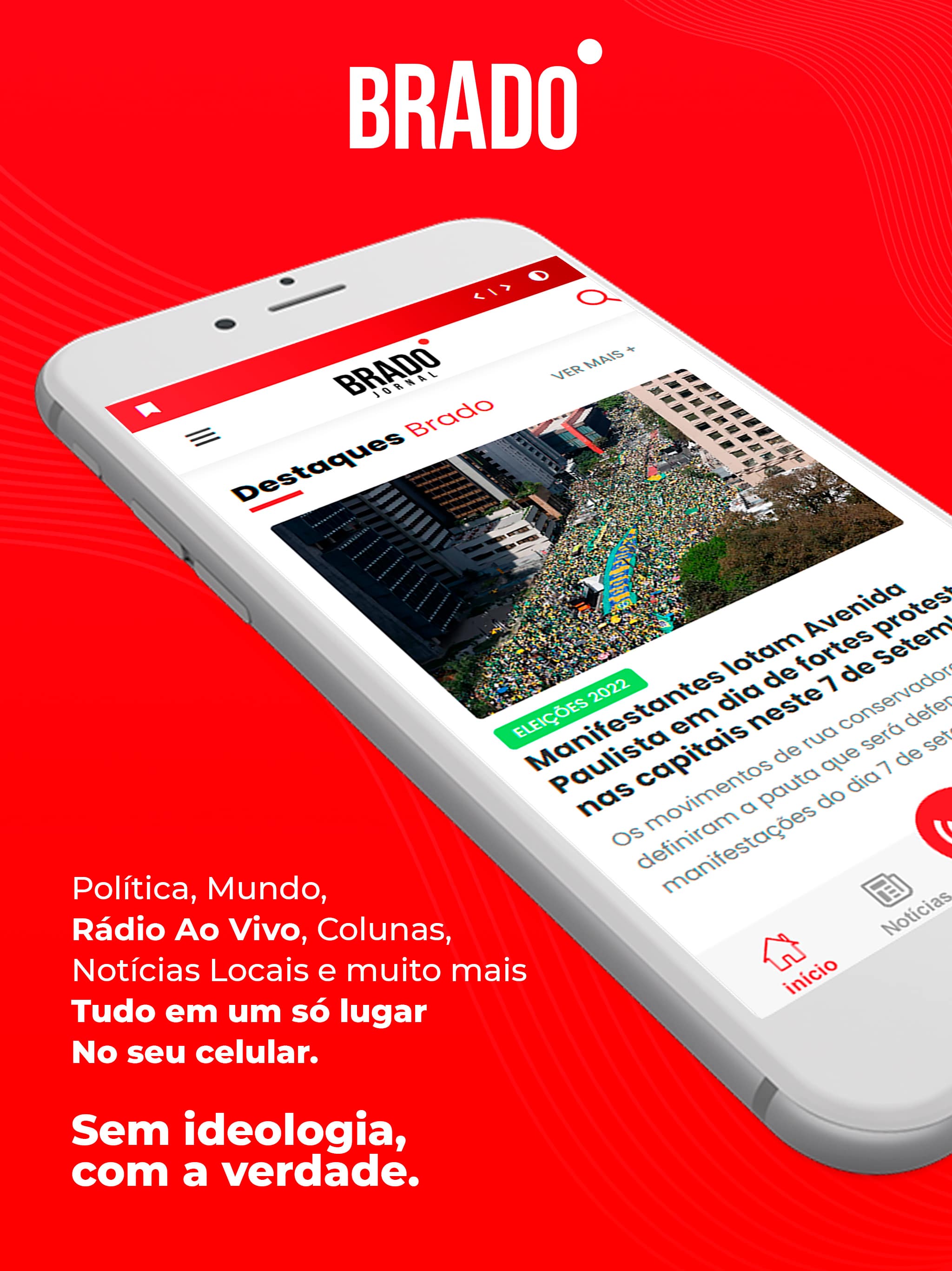 App Brado Jornal