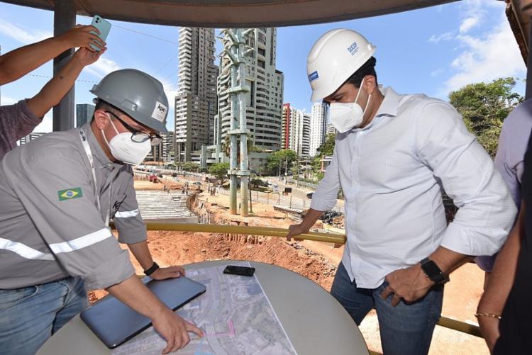 Obras na Tancredo Neves serão concluídas até março de 2022, diz prefeitura