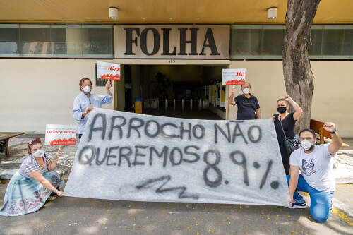 CRISE: Por reajuste salarial, jornalistas da Folha, Globo e Estadão param