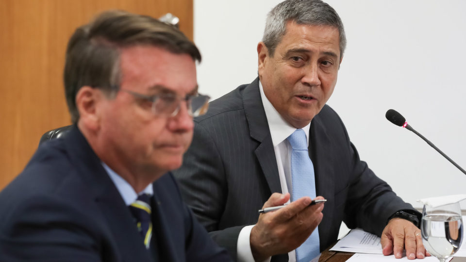 Bolsonaro diz que há '90%' de chance de Braga Netto ser seu vice