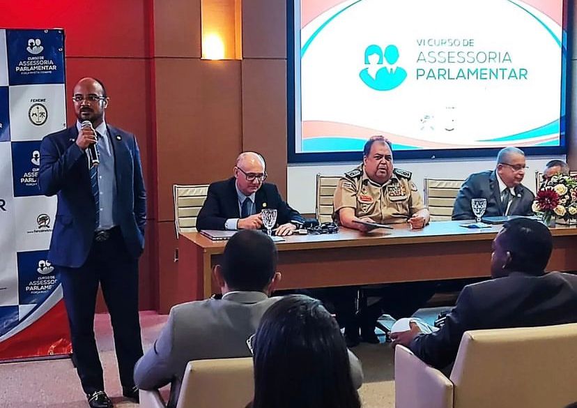 Capitão Alden enfatiza importância de capacitação para Segurança Pública no VI Curso de Assessoria Parlamentar da Força Invicta