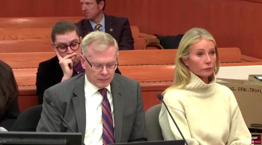 Acusada de atropelamento na neve, Gwyneth Paltrow comparece a tribunal em Utah