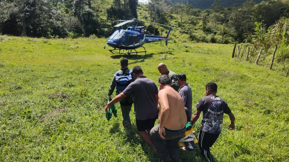 Turista é resgatado na Chapada Diamantina após cair em cachoeira
