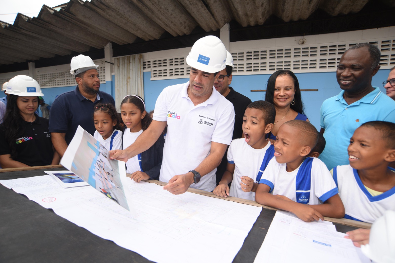 Prefeitura inicia obras da nova Escola Municipal do Calabetão, que ampliará em 1 mil o número de vagas