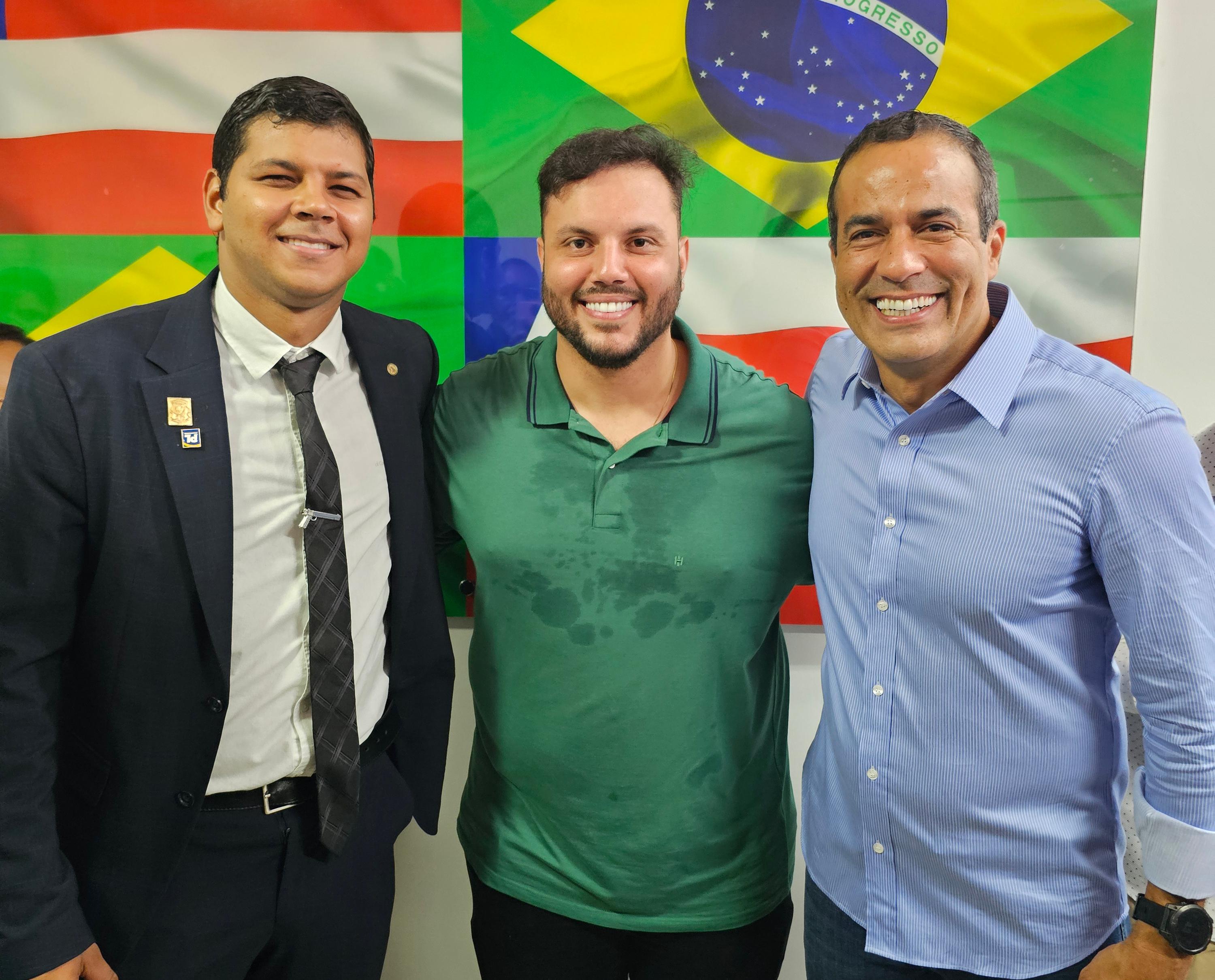 Diego Castro e Alexandre Moreira firmam apoio a Bruno Reis: ‘Se o PT está de um lado, nós estamos do outro’