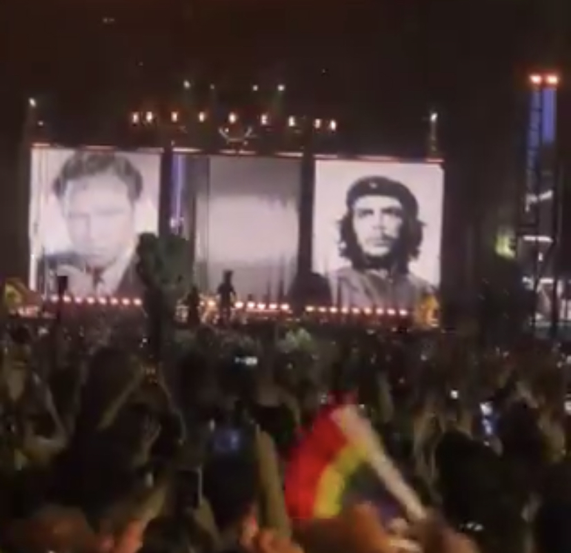 Durante show, Madonna faz homenagem a Che Guevara