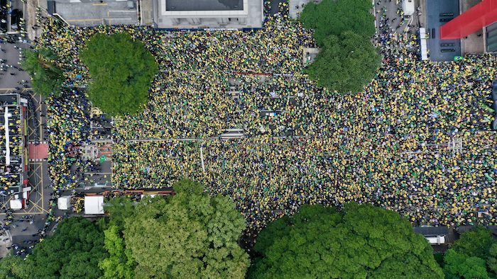 Manifestação de Bolsonaro na Paulista reúne quase 45 mil; ex-presidente volta a pedir anistia 