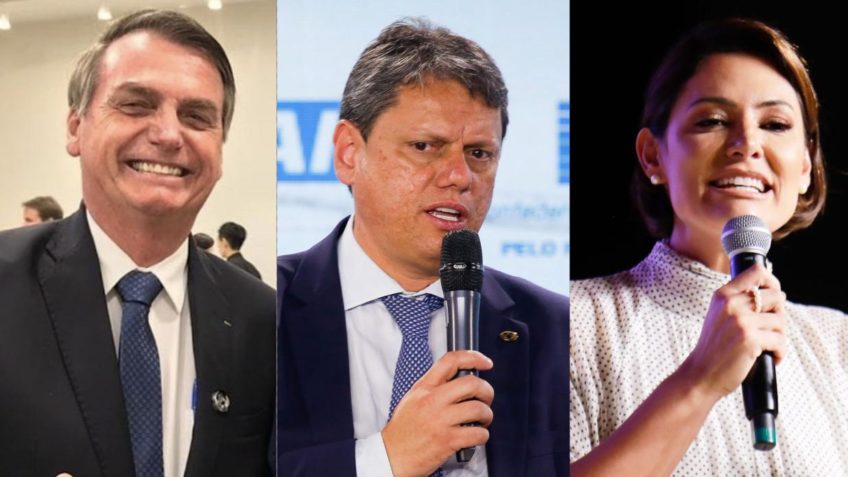 Jair Bolsonaro, Tarcísio e Michelle superam Lula em pesquisa para 2026 em São Paulo