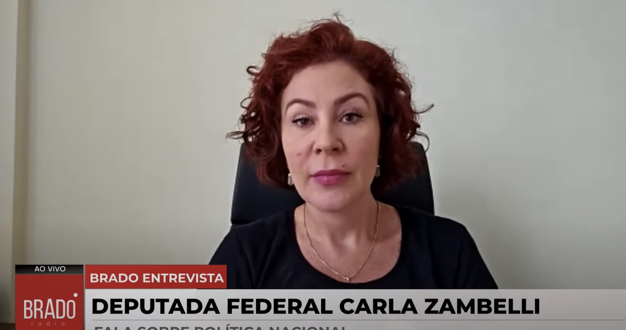 Carla Zambelli denuncia perseguição do STF em entrevista emocionada ao Brado Jornal