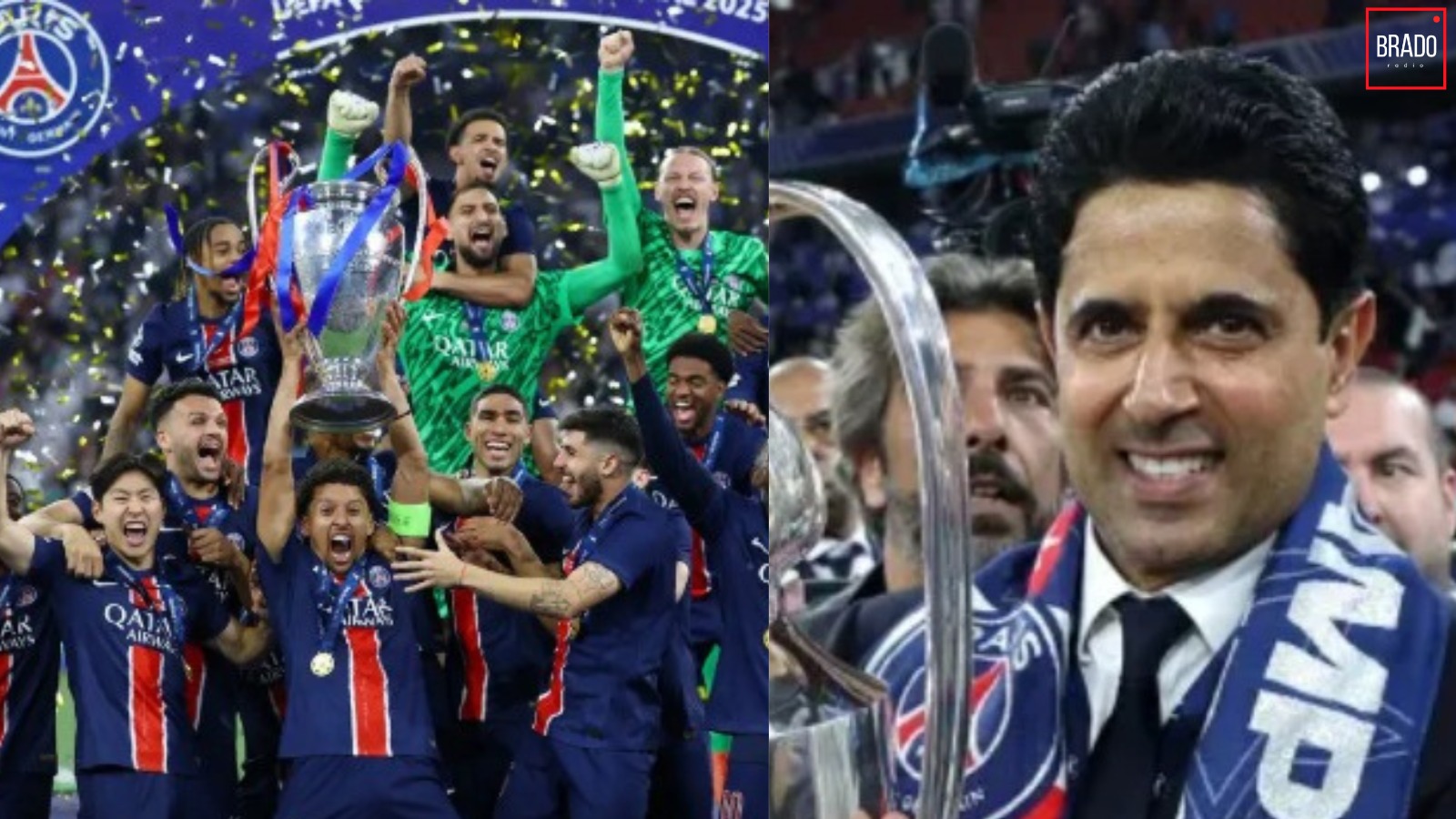 PSG conquista a Champions League e reforça influência do Catar na Europa sob comando de Nasser Al-Khelaifi