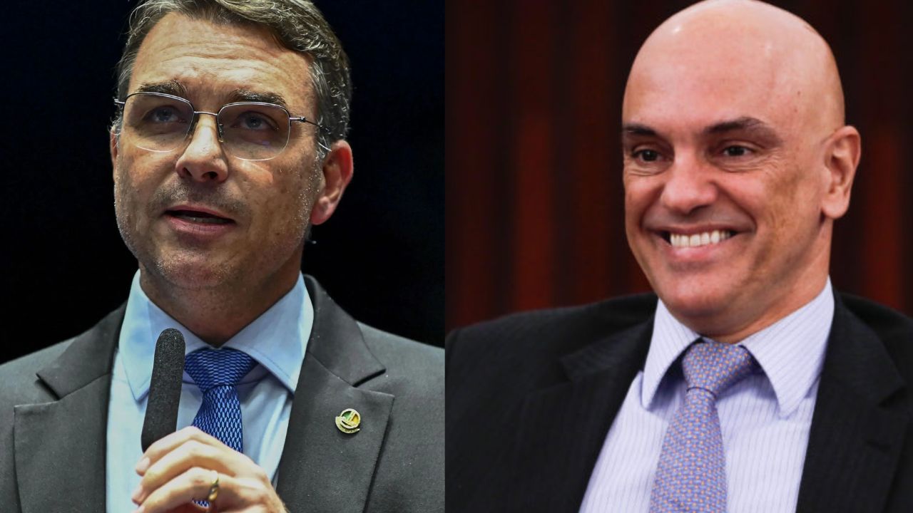 Flávio Bolsonaro defende anistia que inclui Alexandre de Moraes; assista