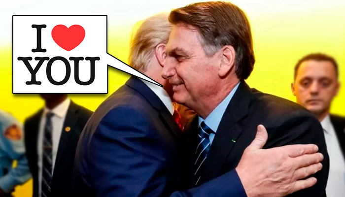 Bolsonaro elogia Trump e critica tarifas impostas ao Brasil