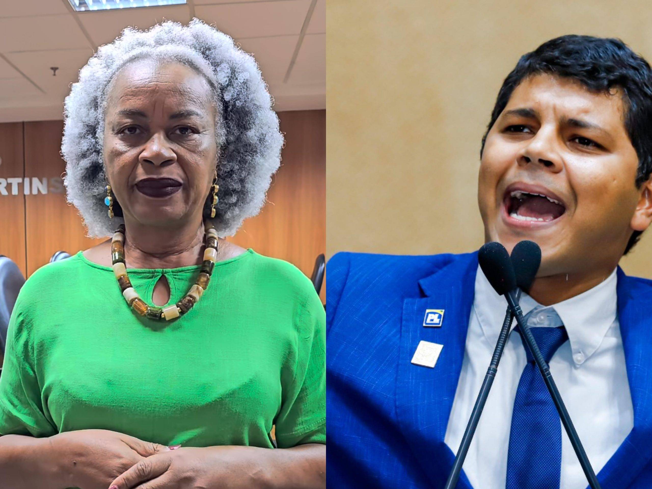 Conflito na AL-BA: Olívia Santana processa Diego Castro por embate sobre projeto de lei