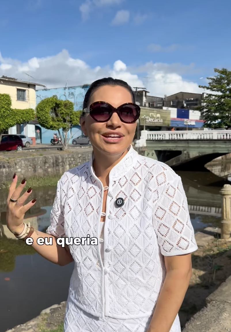 Vídeo de Janja da Silva sobre poluição do rio Subaé gera mal-estar com PT baiano