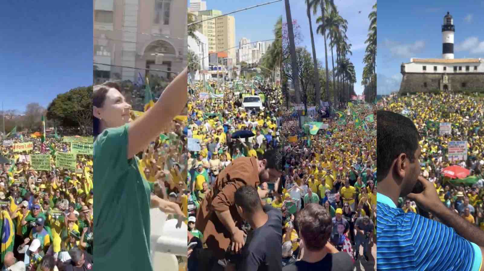 Manifestações em Salvador e outras capitais marcam o 7 de setembro de 2025, com baixa adesão da esquerda