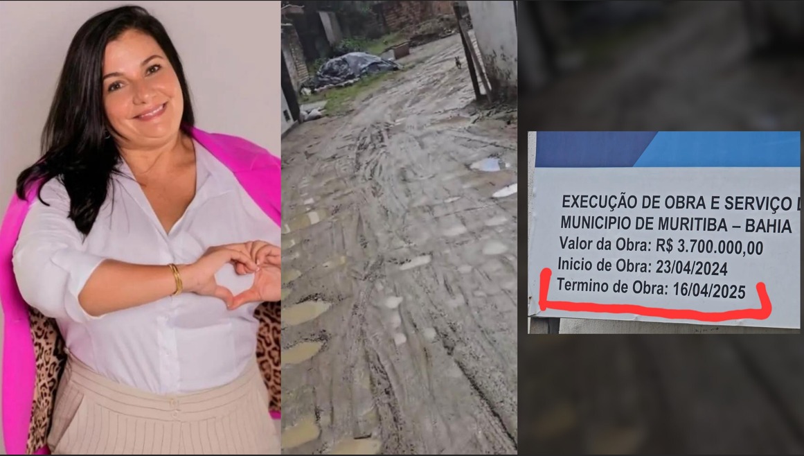 Prefeitura de Muritiba declara conclusão de projeto de infraestrutura incompleto no valor de R$ 3.700.000,00