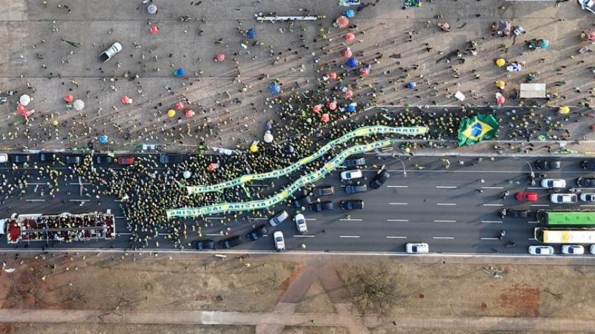 Manifestantes da direita pedem anistia aos condenados do 8 de janeiro em protesto na capital federal