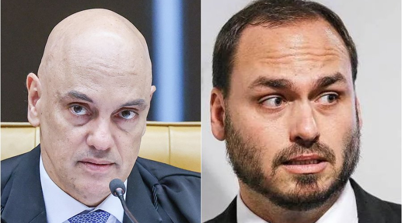 Moraes rejeita pedido de Carlos Bolsonaro para ver o pai no dia do aniversário