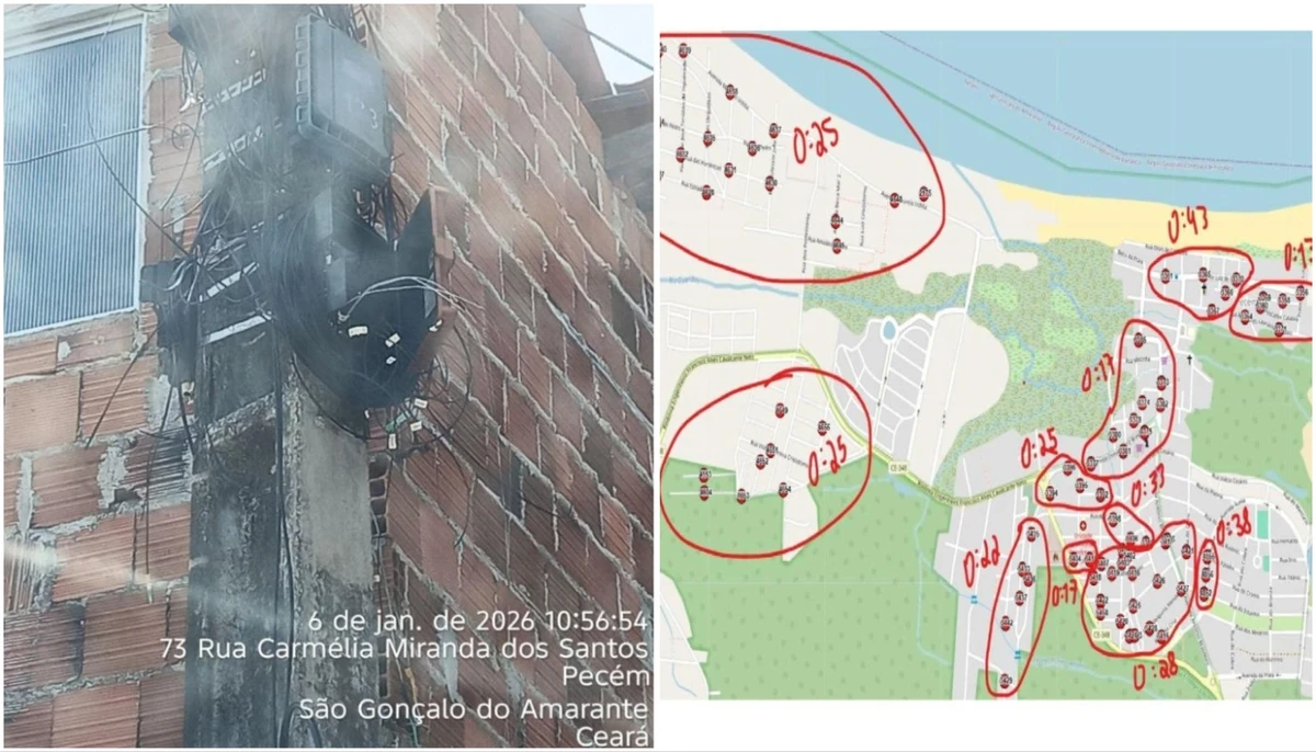 Comando Vermelho realiza novo ataque e interrompe internet para milhares no Ceará