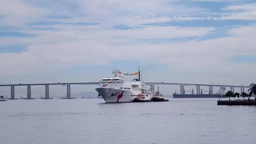 Médicos brasileiros são impedidos de vistoriar navio chinês