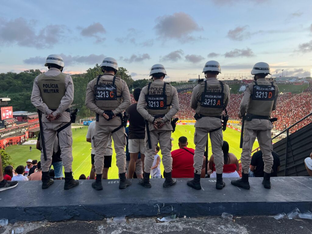 Bavi terá esquema reforçado com quase 400 policiais no Barradão