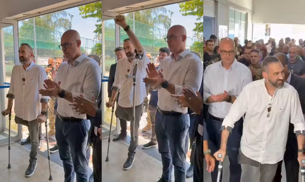 Delegado baleado em megaoperação no Rio retorna ao trabalho após três meses afastado