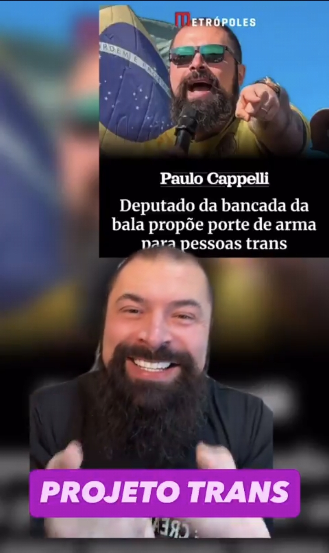 Deputado apresenta projeto de lei para porte de arma a pessoas trans