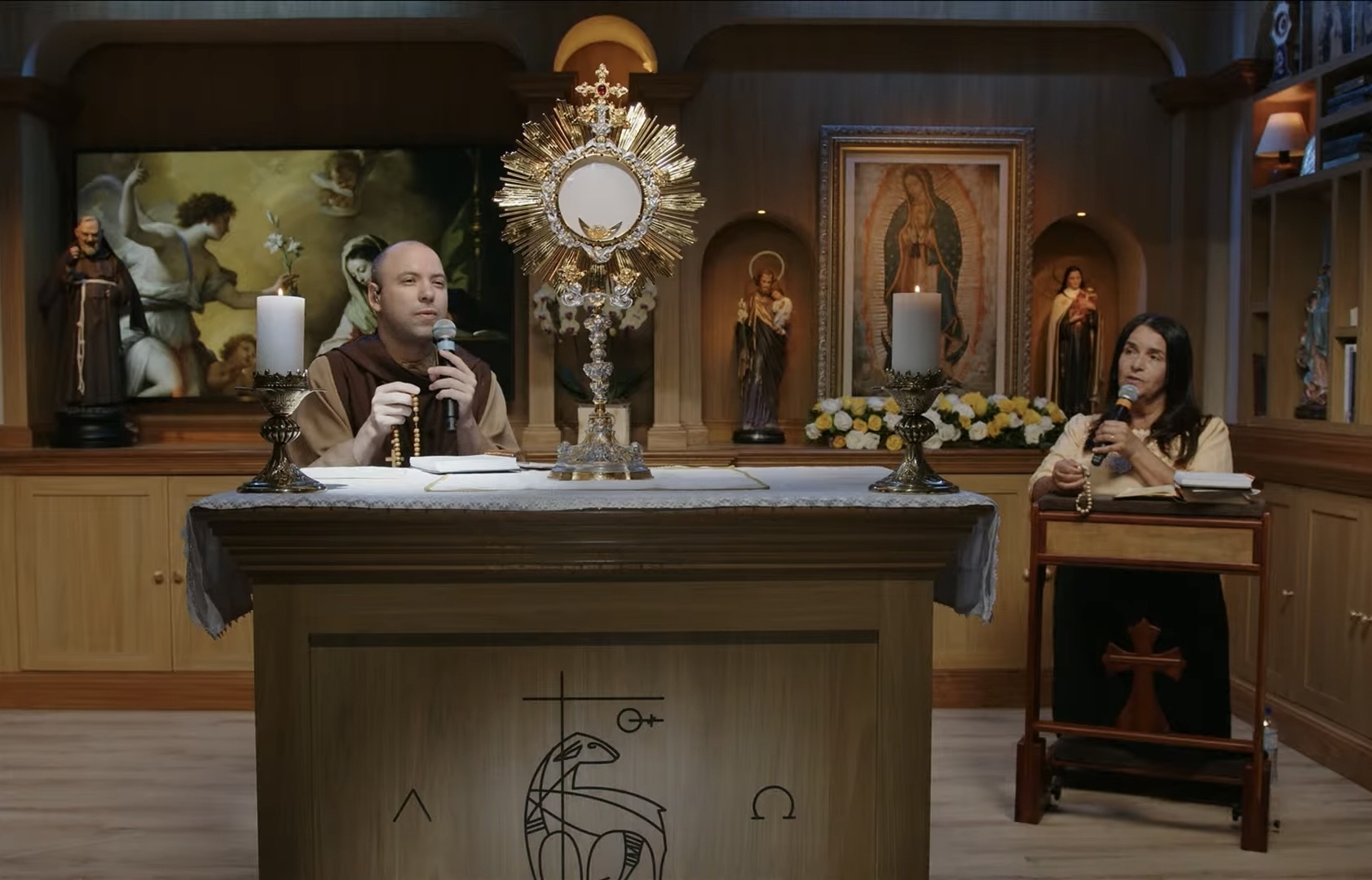 Frei Gilson reúne mais de 1 milhão de fiéis em live na madrugada da Quarta-feira de Cinzas