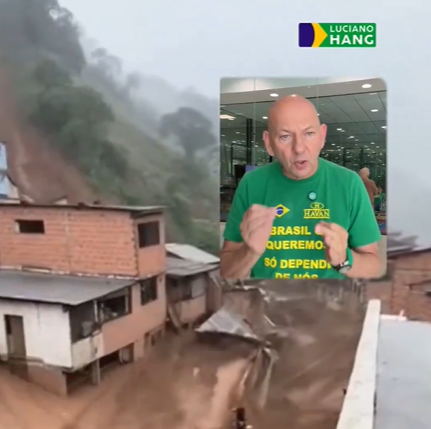 A rede Havan anuncia doação de R$ 1 milhão para vítimas das chuvas intensas em Juiz de Fora