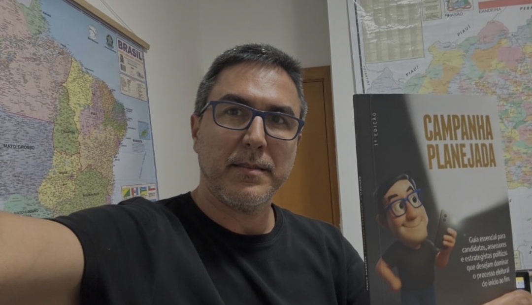 Estrategista político Paulo Maneira lança livro com método estruturado para campanhas eleitorais