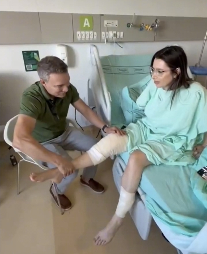 Deputada Carol de Toni passa por cirurgia após ataque de cachorro