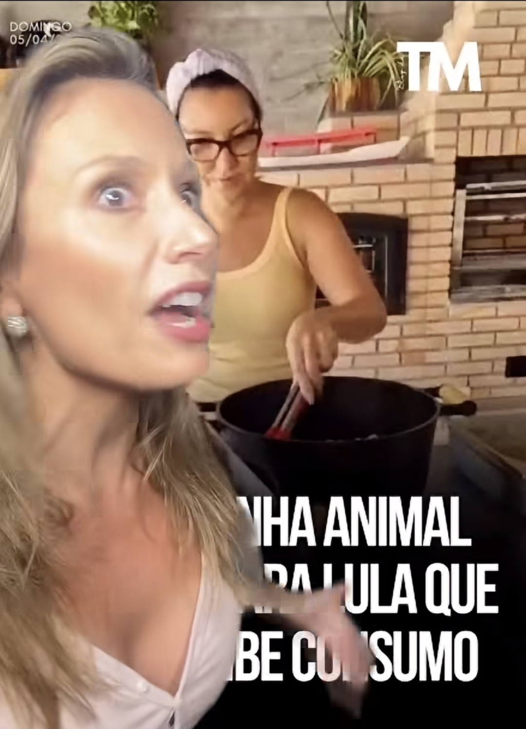 Luísa Mell critica vídeo de Janja cozinhando animal selvagem para Lula: “Indigesto”