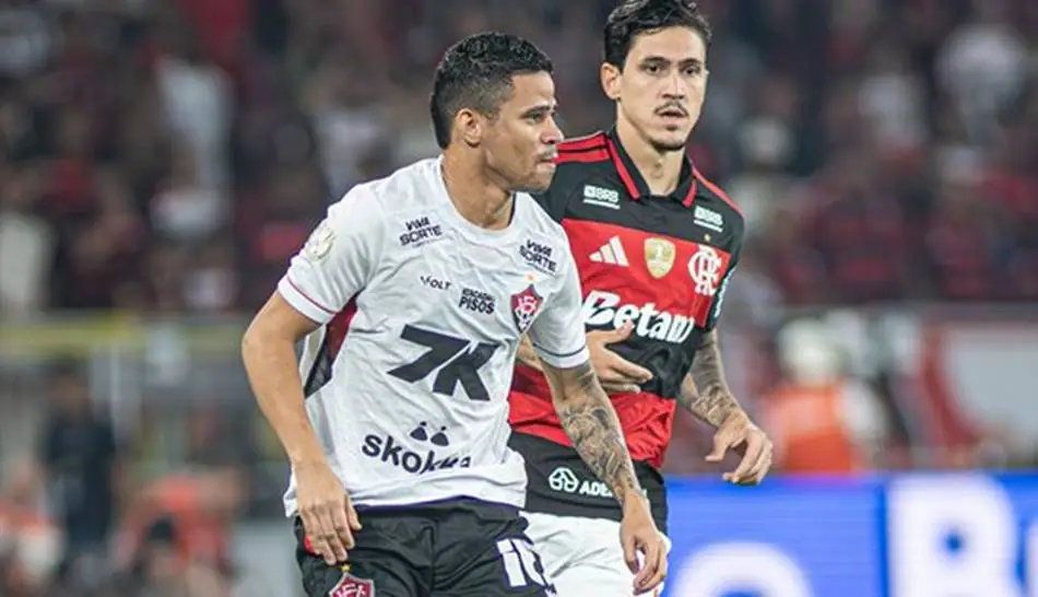 Vitória perde por 2 a 1 para o Flamengo, mas segue vivo na Copa do Brasil
