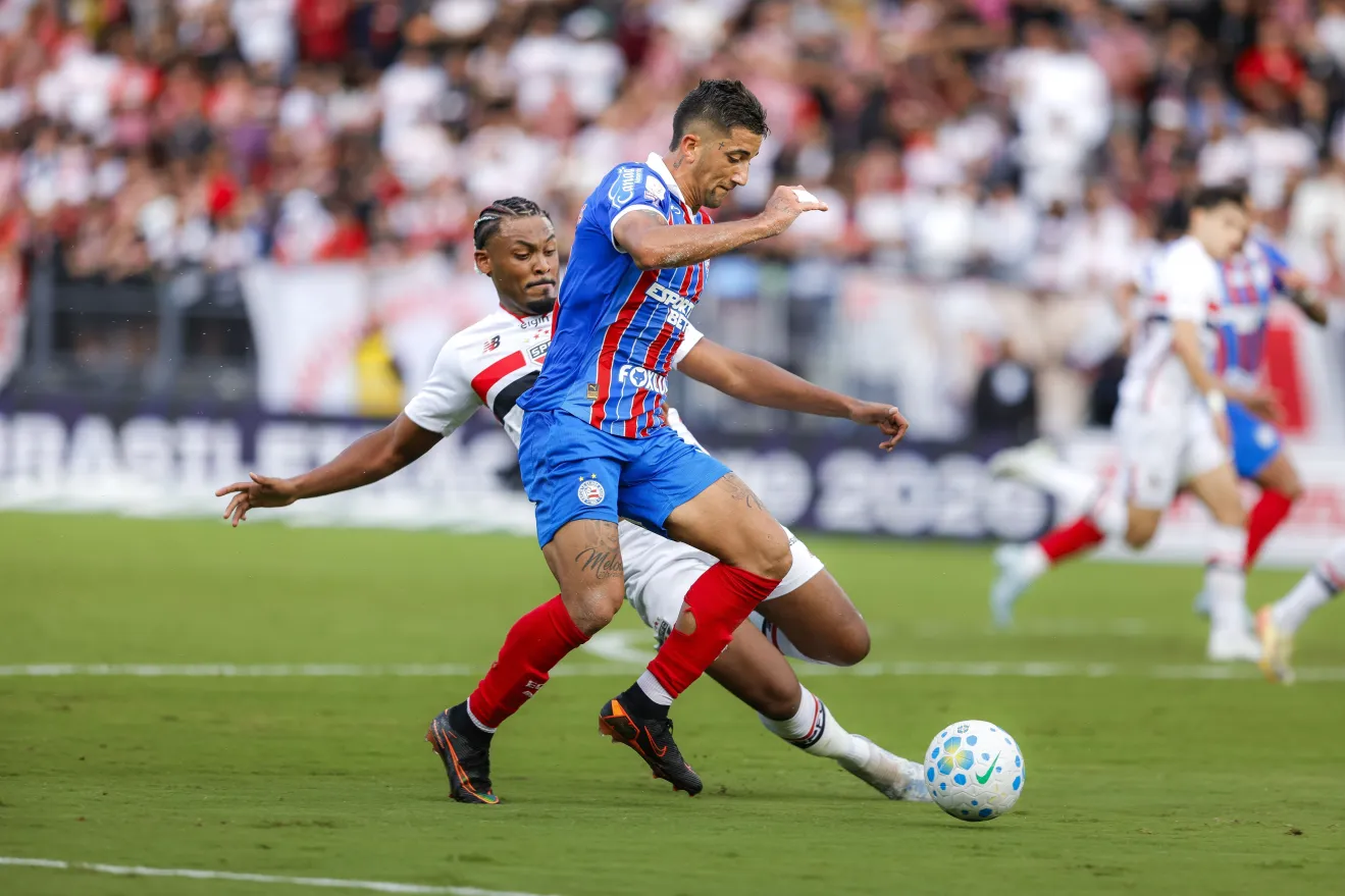 São Paulo cede empate ao Bahia nos acréscimos
