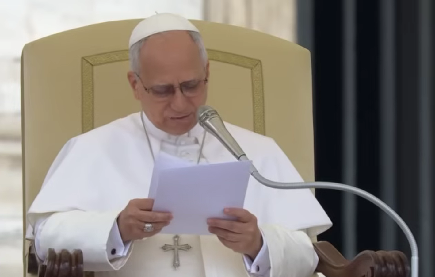 Papa defende missão de paz da Igreja em resposta a Trump