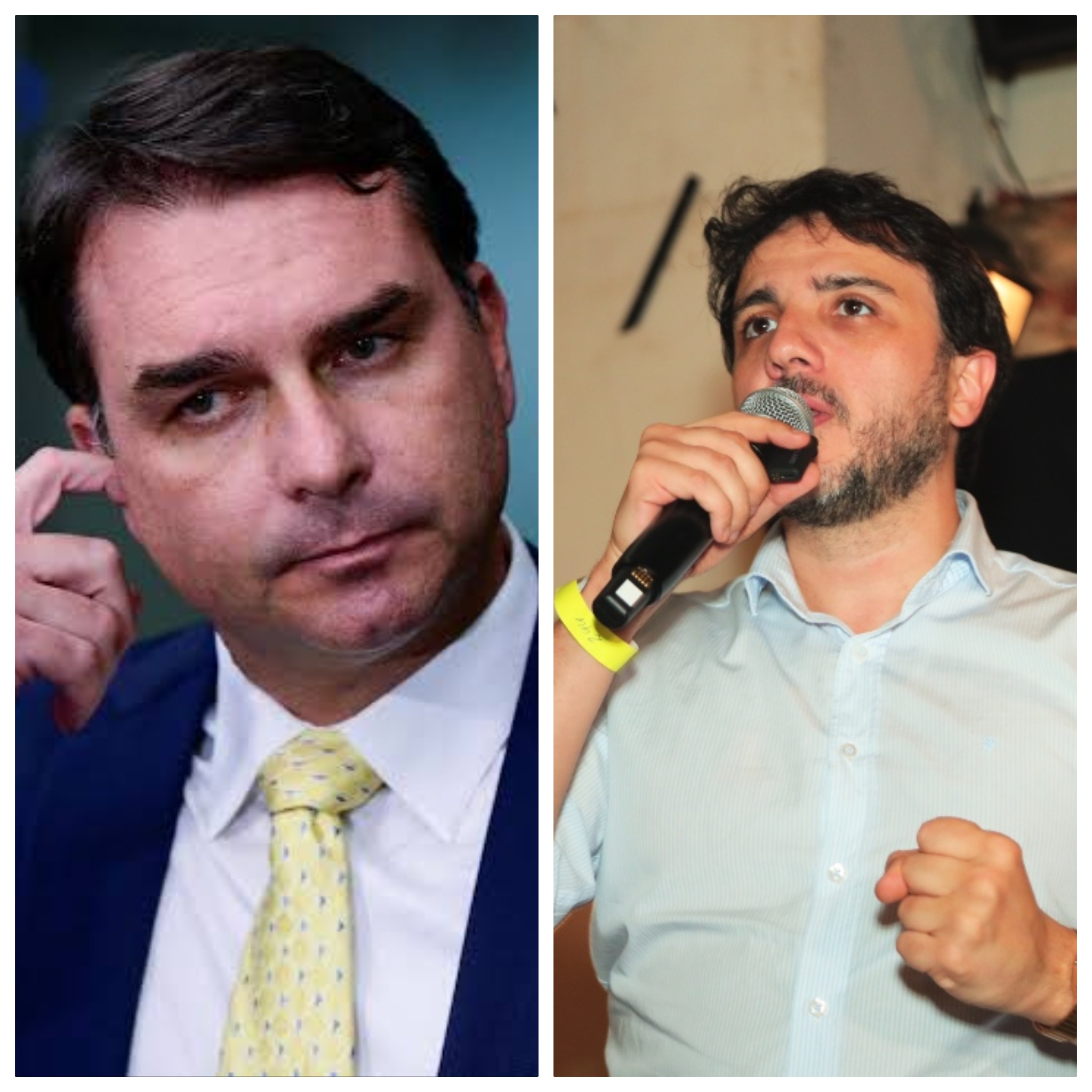 Campanha de Flávio Bolsonaro descarta presença em debates com Renan Santos
