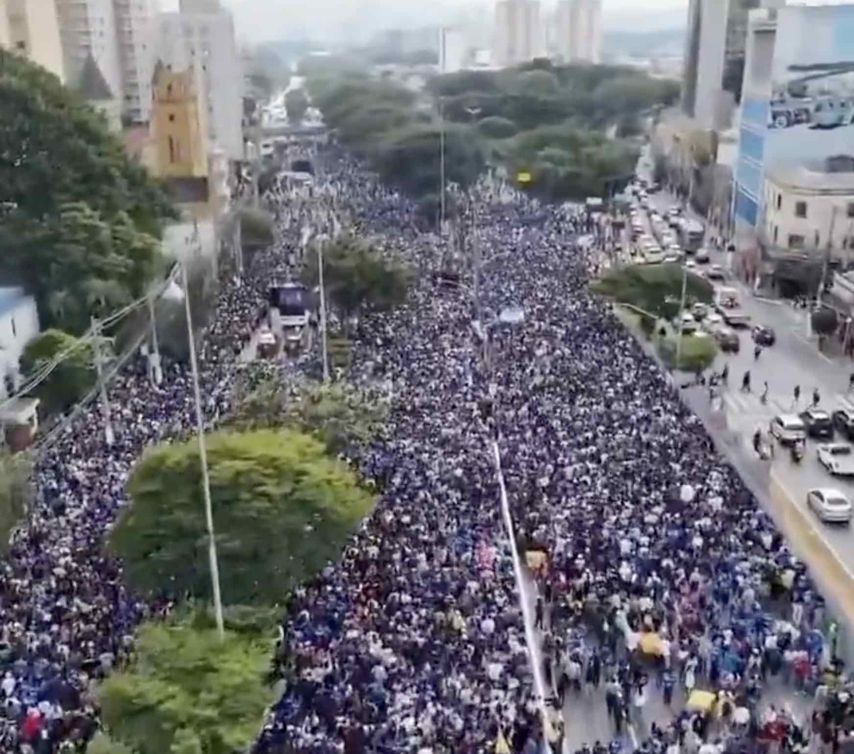 Marcha para Jesus 2026 em São Paulo registra o menor público dos últimos anos, com cerca de 34 mil participantes segundo estimativas