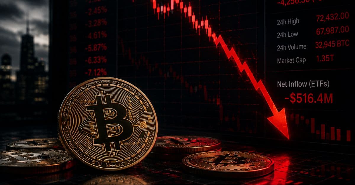 Bitcoin despenca abaixo de US$ 60 mil pela primeira vez desde outubro de 2024