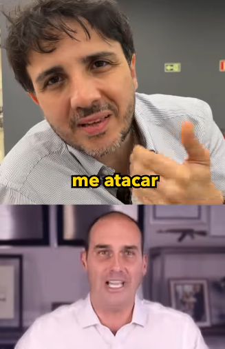 Renan Santos responde a Eduardo Bolsonaro após ataque na Jovem Pan