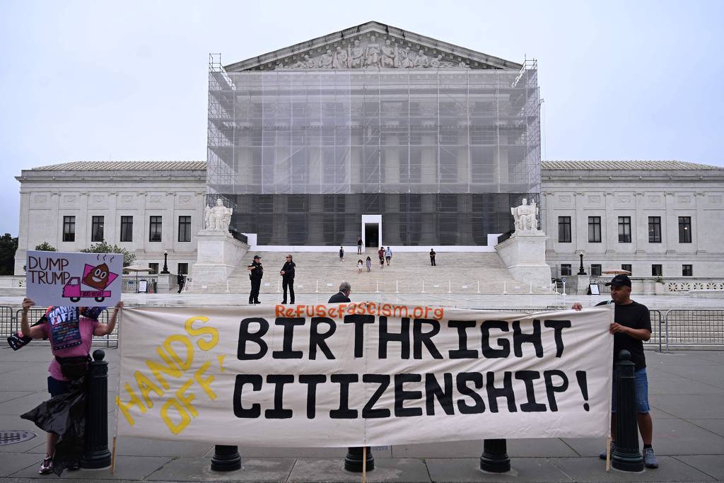 Suprema Corte dos EUA mantém cidadania por nascimento e derrota Trump