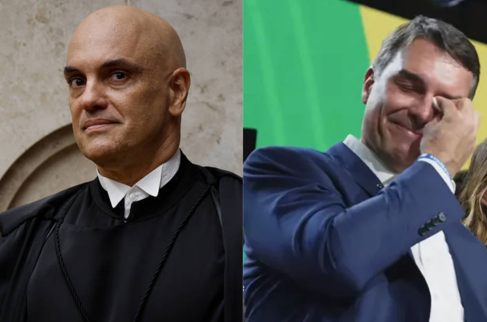 Moraes coloca Bolsonaro e Flávio em impasse com vídeo de IA