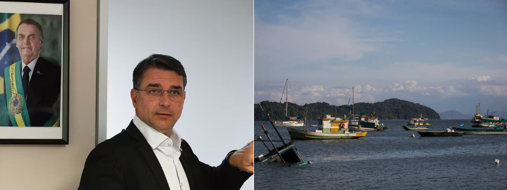 Flávio Bolsonaro prepara barqueata no Rio