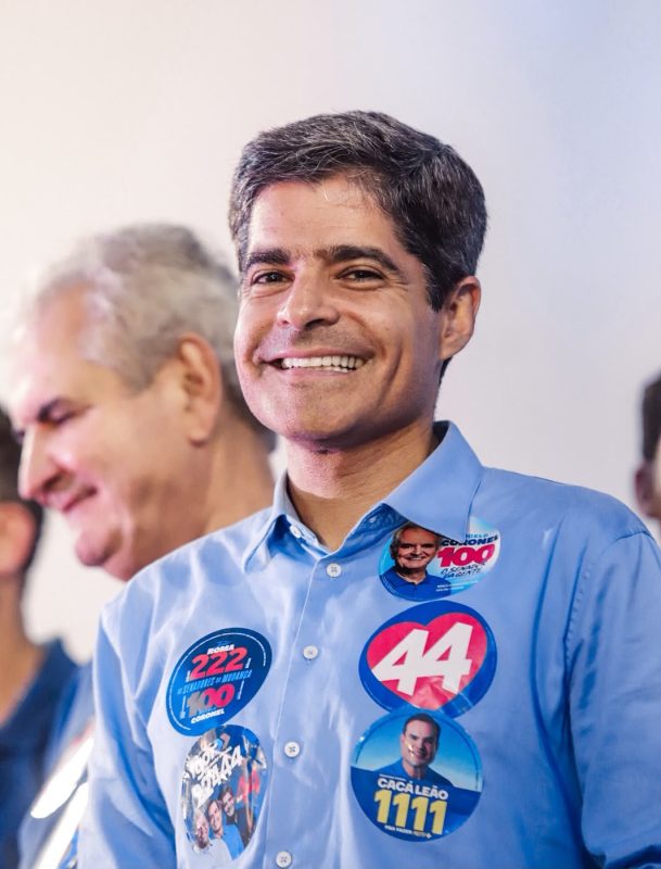 Pesquisa Paraná aponta ACM Neto com 48,9% e Jerônimo Rodrigues com 38,7% no primeiro turno na Bahia