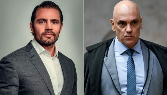 Moraes trocou celular usado em conversas com Vorcaro