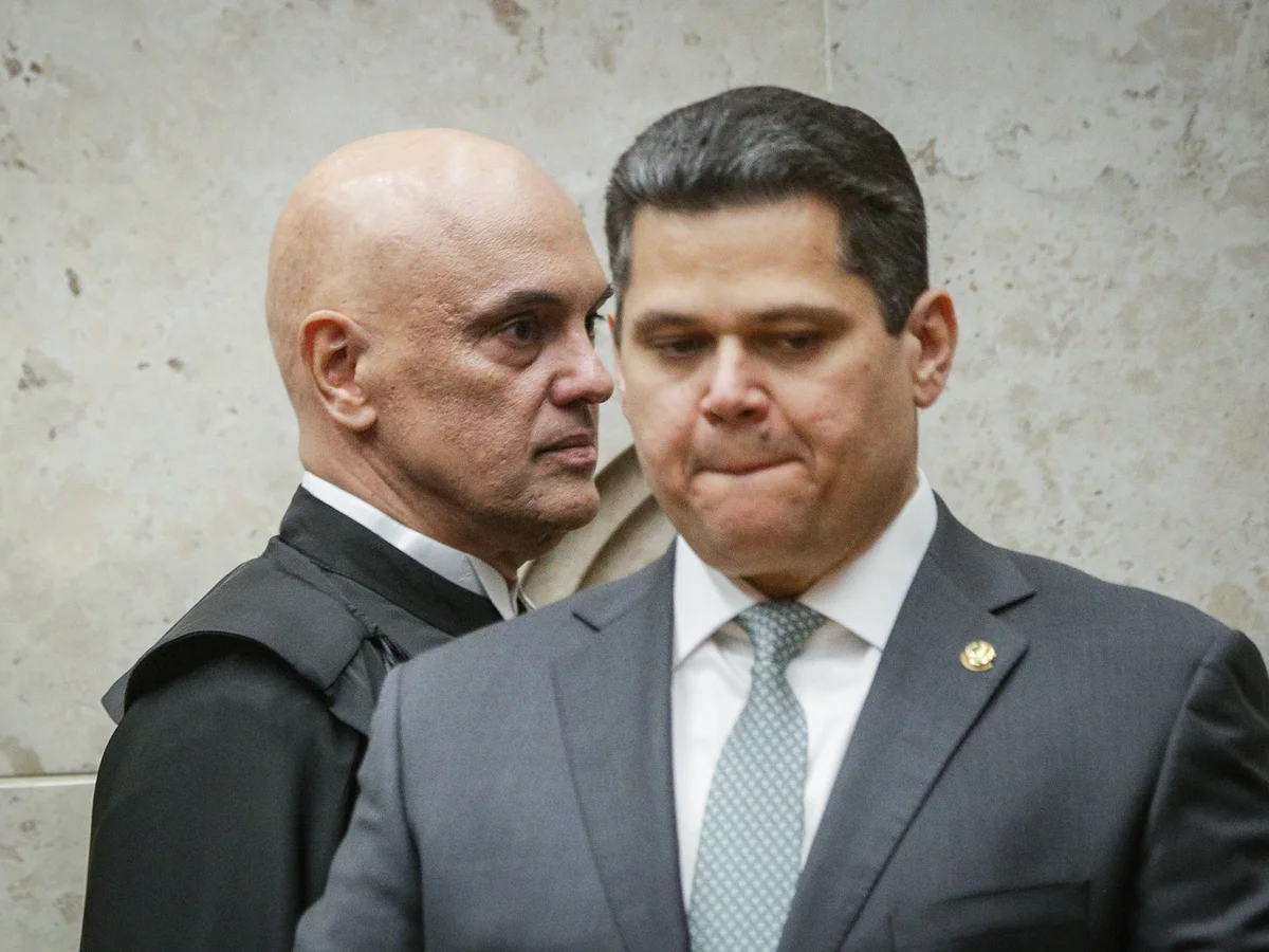 Moraes se encontrou com Alcolumbre antes de agir contra Mendonça