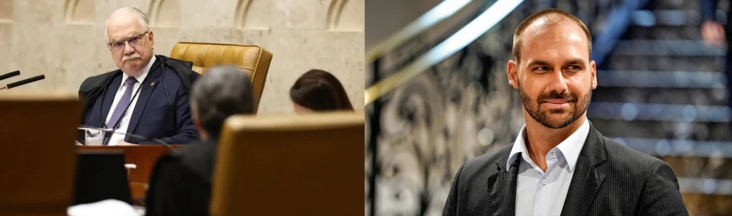 Fachin assume inquérito de Eduardo Bolsonaro