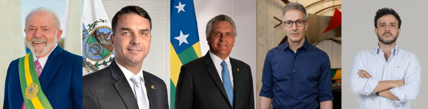 Flávio e Lula empatam no primeiro turno