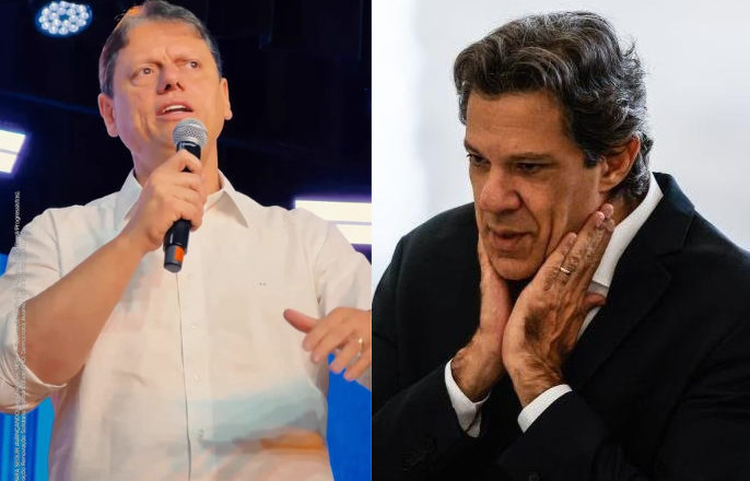 Tarcísio lideraria disputa paulista no primeiro turno