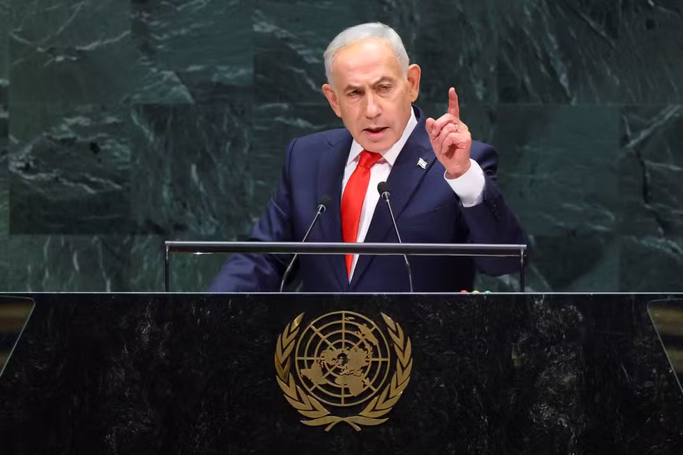 Na ONU, Netanyahu rebate acusação de genocídio e critica prefeito de NY