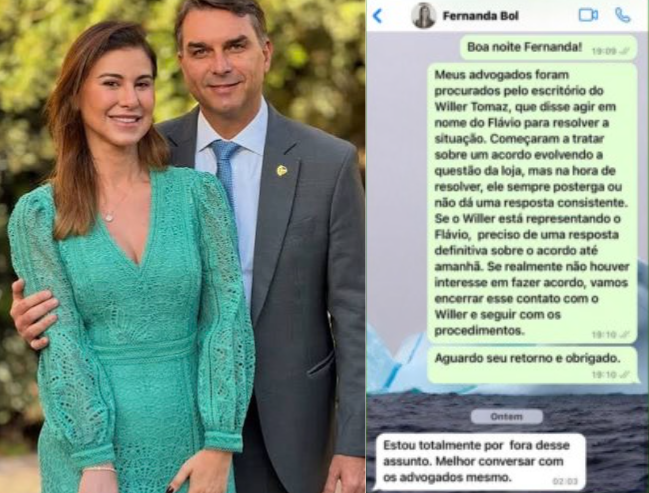 Ex-sócio cobra Flávio e cita Rolex, festas e lobby com Kassio